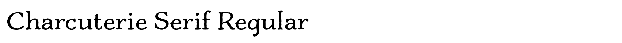 Charcuterie Serif Regular image
